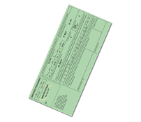 Carte verte d'assurance d'un véhicule