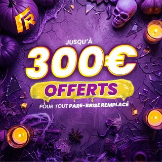 Offre remplacement pare-brise : jusqu'à 300€ offerts