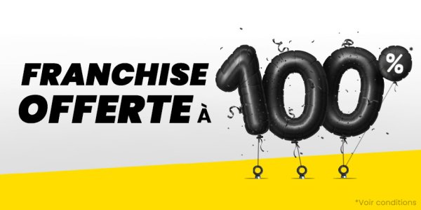 Franchise offerte à 100% en forme de ballons