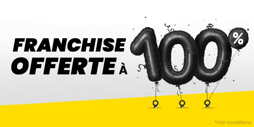 Franchise bris de glace offerte