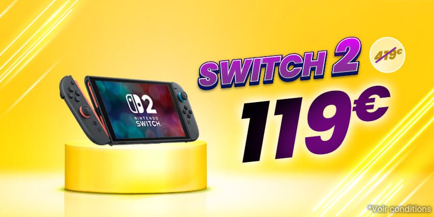 Offre remplacement pare-brise : jusqu'à 300€ de remise sur Switch 2